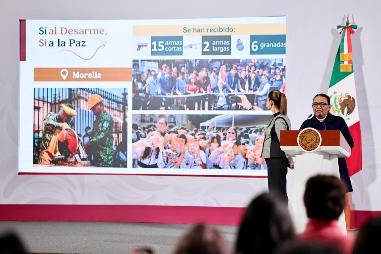 ARRANCAN FERIAS DEL BIENESTAR Y “SÍ AL DESARME, SÍ A LA PAZ” COMO PARTE ...
