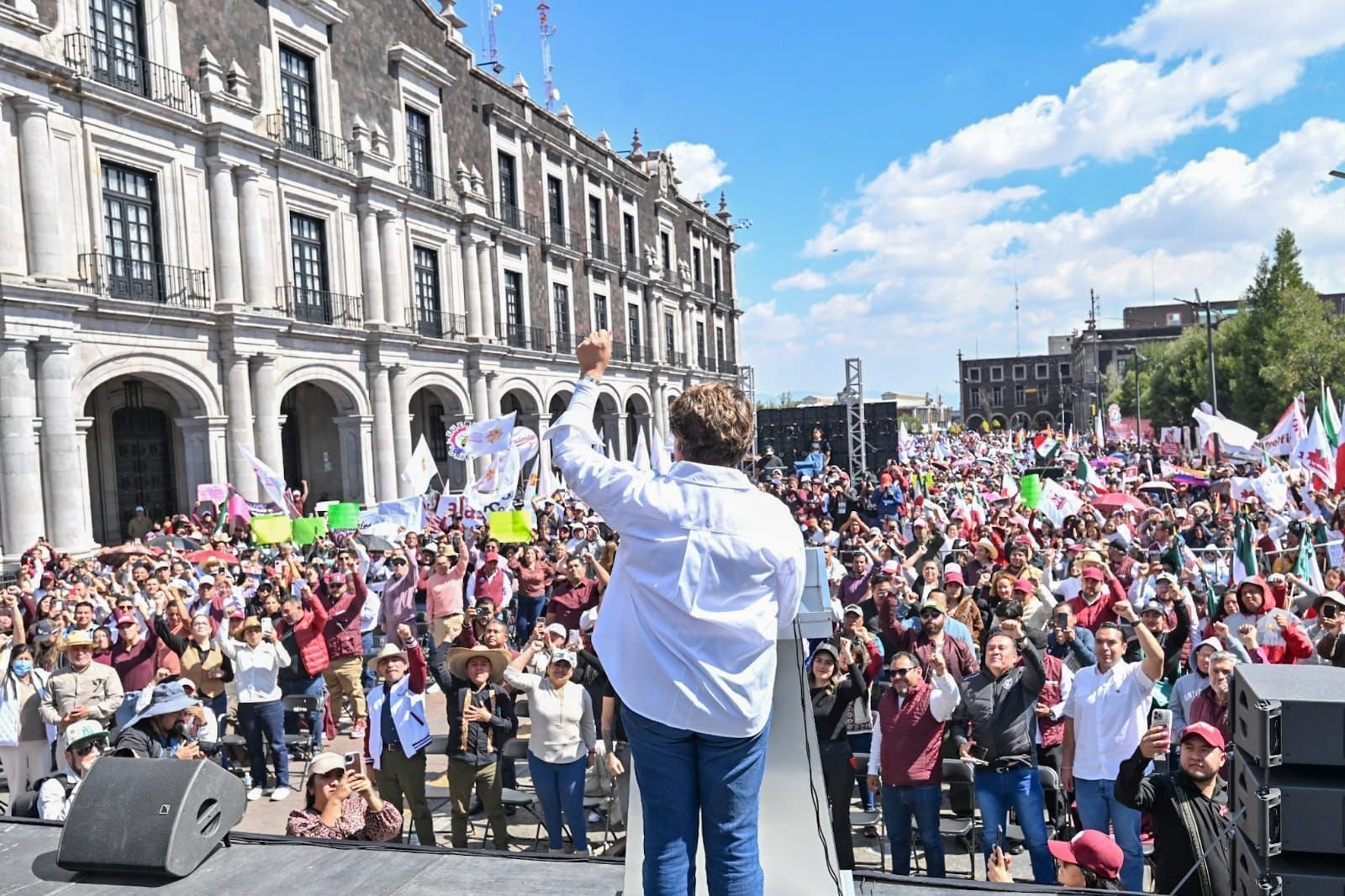 Crece a 66% aprobación a gestión de Delfina Gómez como Gobernadora del ...