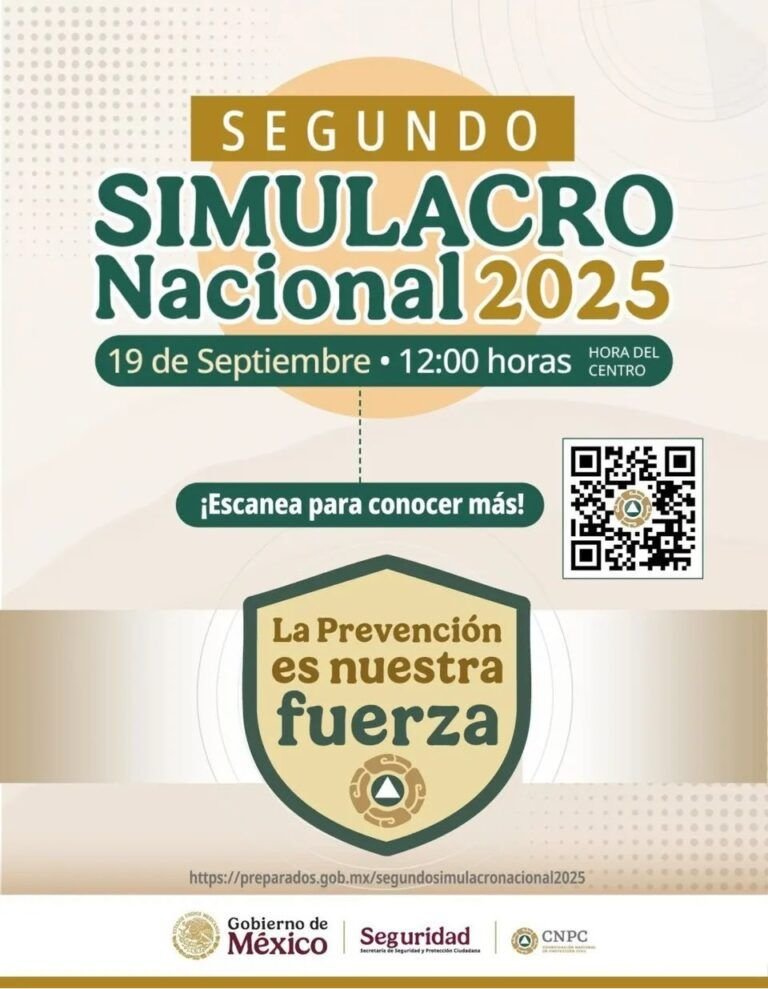 Mañana suena la alerta: México se prepara para el Simulacro Nacional ...